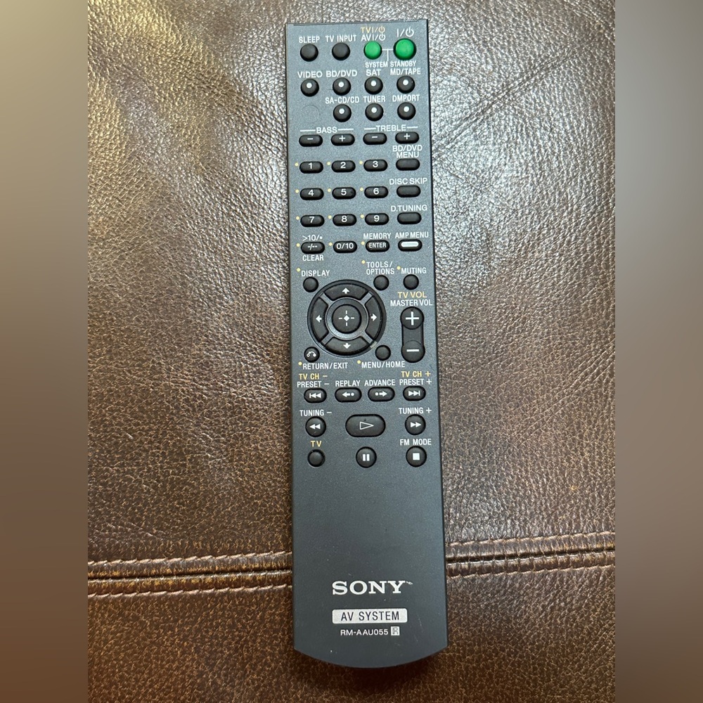 GENUINE SONY RM-AAU055 STEREO RECEIVER REMOTE - STR-DH100 AV System‎ OEM